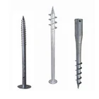 Foundation Screw Chinese Manufacturer Foundation Systems Galvanized Earth Ground Screw For Fence Post