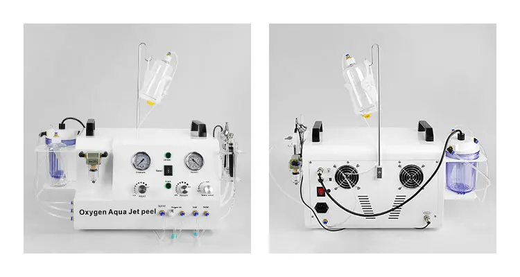5-in-1 Professional Oxygen Hydro Dermabrasion Facial System for Clinics & Med Spas 10 Discover the 5-in-1 Oxygen Aqua Jet Peel Machine combining hydro dermabrasion, diamond peeling, oxygen jet infusion, and skin scrubber technology. Ideal for clinics and spas seeking advanced non-invasive facial solutions. 5-in-1 Professional Oxygen Hydro Dermabrasion Facial System for Clinics & Med Spas