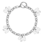 Bracelet Silver Fashionable Wholesale Unisex Animal Charm Bracelet Silver Color Puppy Charm Bracelet Custom