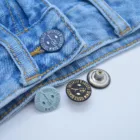 Supplier Buttons Customize Coat Jeans Buttons Metal Logo Button Vintage Shank Jean Buttons And Denim Rivets For Jeans
