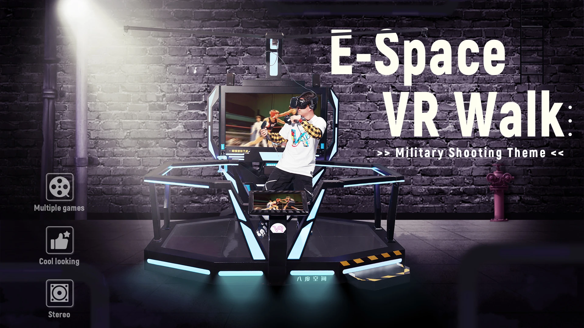 Funin Vr Big Vr Space Platform For Sale Virtual Reality Simulator