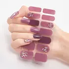Nail Decorate Nail Newest Diy Pure Color Personalized Nail Art Decorations Nail Polish Custom Nail Wraps