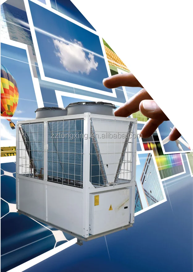 Inverter Chiller, Scroll, 60000m³, R-410A - detail 4