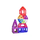 Toy Custom Wholesale 3D Magnetic Block Set Diy Plasic Magnet Building Toy Kids Toy Set Educational