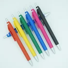 Hot Selling Manufacture Solid Colored Ball Pen Promote Plastic Ballpoint Pens With Printed Logo Pen