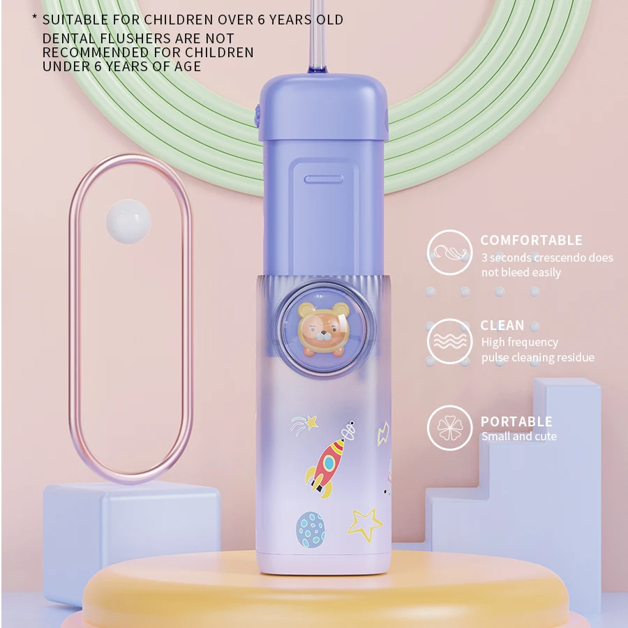 USB Portable Dental Water Flosser for Kids for Car Use Wholesale Oral Irrigators for Children