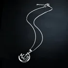 Islamic Simple Muslim Islamic Religious Totem Allah Allah Women's Gold Silver Necklace Wholesale
