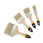 Quality Paint Brushes Chinese Bristles Brush Pig Hair Painting Brush Quality Paint Brushes Flat Paint Brush