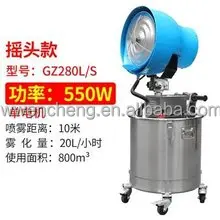Electric Centrifugal Mist Fan, 20", Wall - detail 24