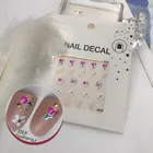Flower Nail Nail China Manufacturer From China Customized Available Non-toxic Flower Nail Art Stickers