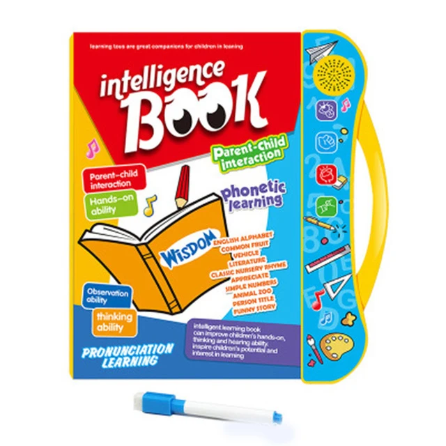 Children Preschool educational kids intelligent learning machine book touch toys english-learning machine