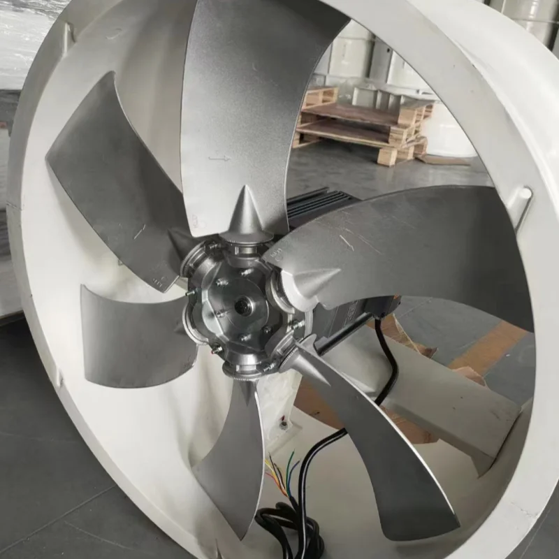 Axial Flow Fan, 800mm, 15000CHM, 1.5kw, Aluminum - detail 26