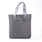 2018 Bag Blue 2018 New Tote Bag Shoulder Messenger Bag Ladies Blue And Light Brown Oem Customized Tote Bag Logo