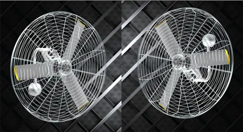 Wall Fan, 500/650/750mm, BLDC - detail 16