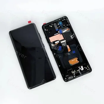 Good  Mobile phone lcd manufacturer screen display  phone lcd for samsung galaxy  S21 Ultra with Frame oled