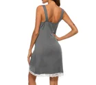 Modal Dress Modal OEM Manufacturer Women's Modal Comfortable Pajamas Sexy Lace Home Wear Summer Ladies' Sleepwear Dress