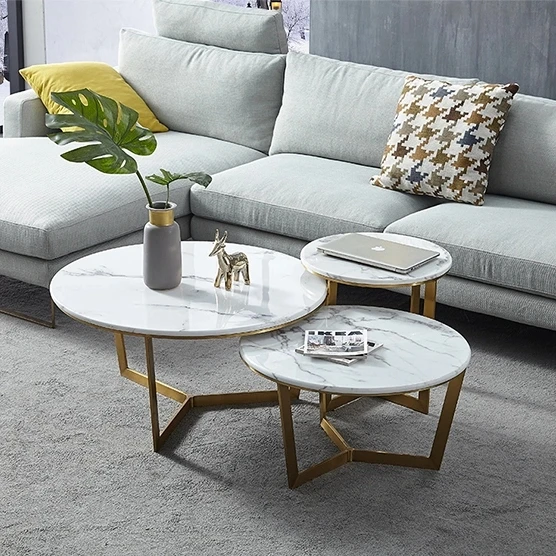 marble veneer coffee table