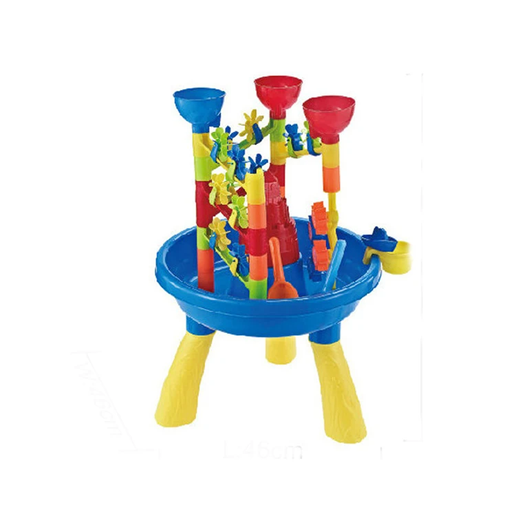 Children Outdoor Sand Water Table Garden Beach Toy Set For Kids Activity Table 