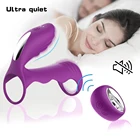Sex Male Silicone Sex Toys Penis Cock Ring Enlargement Delay Ejaculation Vibrator And Stimulate Woman Clitoris