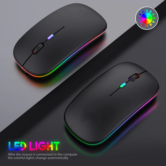 2024 Best selling high precision dual mode 2.4G backlight computer rechargeable bluetooth wireless gaming mouse