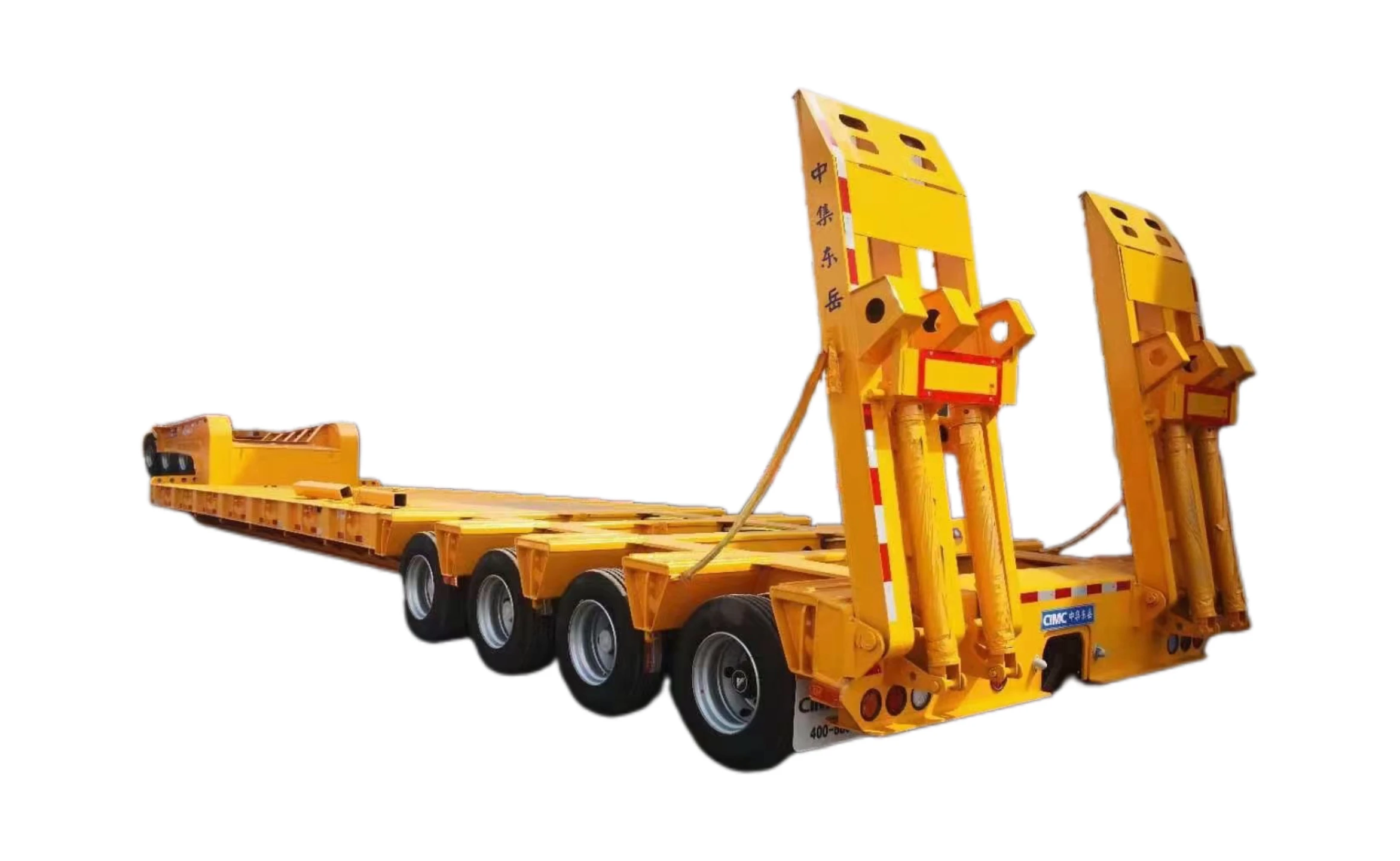 CIMC Truck Trailer Heavy Duty Lowboy Semi Trailer Lowbed Semi Trailer 1