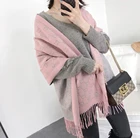 Cashmere Scarf Pashmina Hot Sale Winter Loose New Design Printing Wool Cashmere Scarf Pashmina Shawl