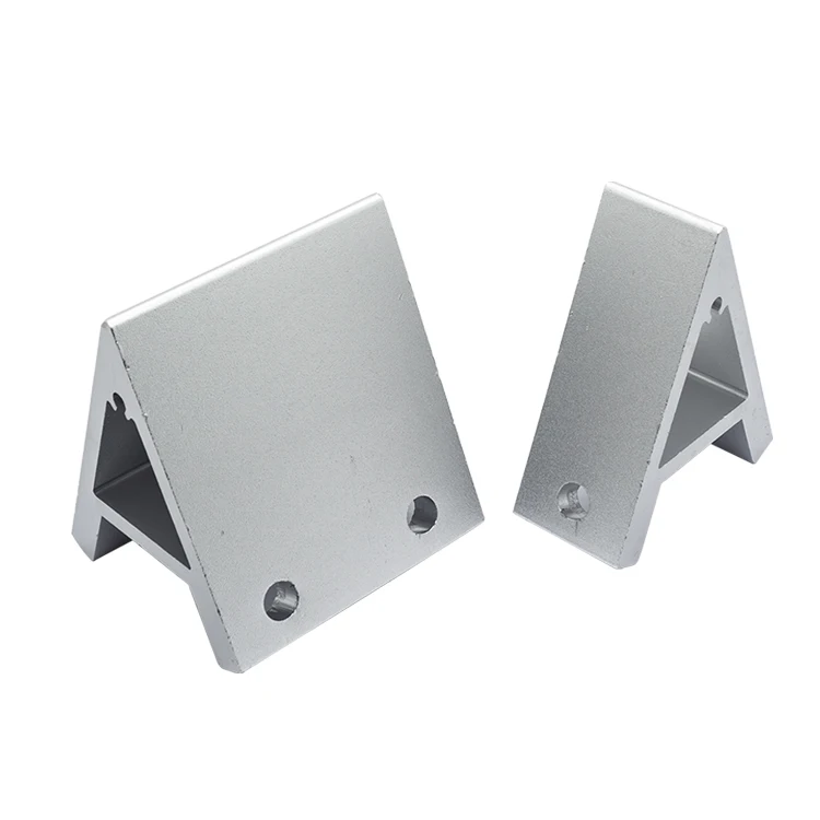 Aluminum Profile 45 Degree 80 Corner Fixing Accessories, Connecting Bracket Profile Corner 4040 Extrusion Corner Code manufacture