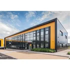 Light Gauge Steel Framing Prefabricated House / Factory / Shed Steel Structure Drawing