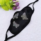 Sex Mask Party Mask Wholesale Popular Full Face Reusable Fashion Sex Women Rhinestone Halloween Party Mask