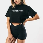 Top Wholesale Fancy Crop Top Customize T Shirt Crop For Women