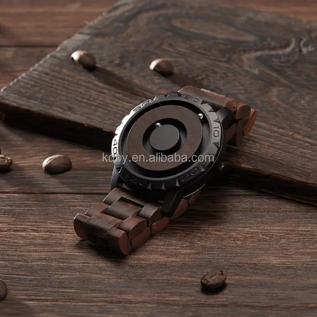 Custom Logo Oem Odm Luxury Waterproof Classic Wood Wrist Watch Private Label Minimalist Wrist Men Quartz Watches