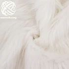 Fur Wholesale Fabric Supplier Fashion Fake Fur Fox Fur High Pile Faux Fur Fabric For Plus Size Coat