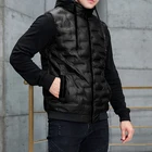 Vest Loose Autumn And Winter Fashion Men's Vest Fat Youth Loose Plus Size Jacket Warm Sleeveless Vest