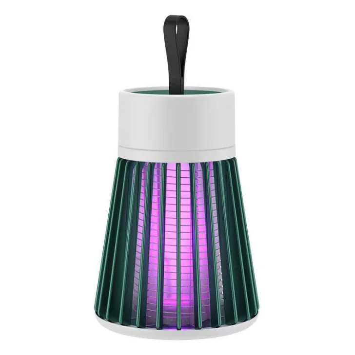 Hot Best Quality USB Rechargeable Shock Type Anti-Mosquito Insect Repellent Fly Silent Catcher LED Mosquito Killer Lamp