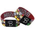 Bracelet Sublimation Printed Polyester Elastic Wristbands Fashion Polyester Elastic Wrist Band Bracelet With Logo