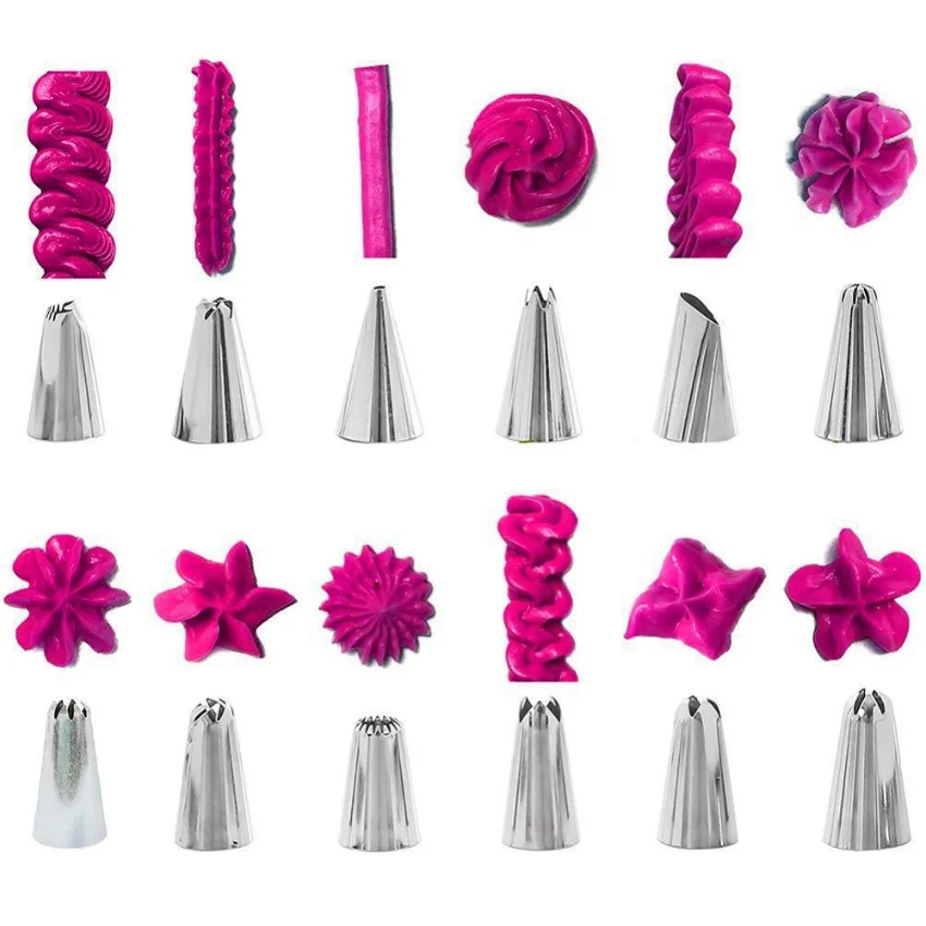Factory Direct Sale 83 Pcs Cake Decorating Tools Kit Nozzles Piping Bags Cake Tools Accessories Pastry Baking Utensils