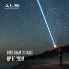 Led Led Rechargable Led Flashlight ALS LED Flashlights Arrival USB Rechargeable Aluminum Alloy 12000LM Flashlight