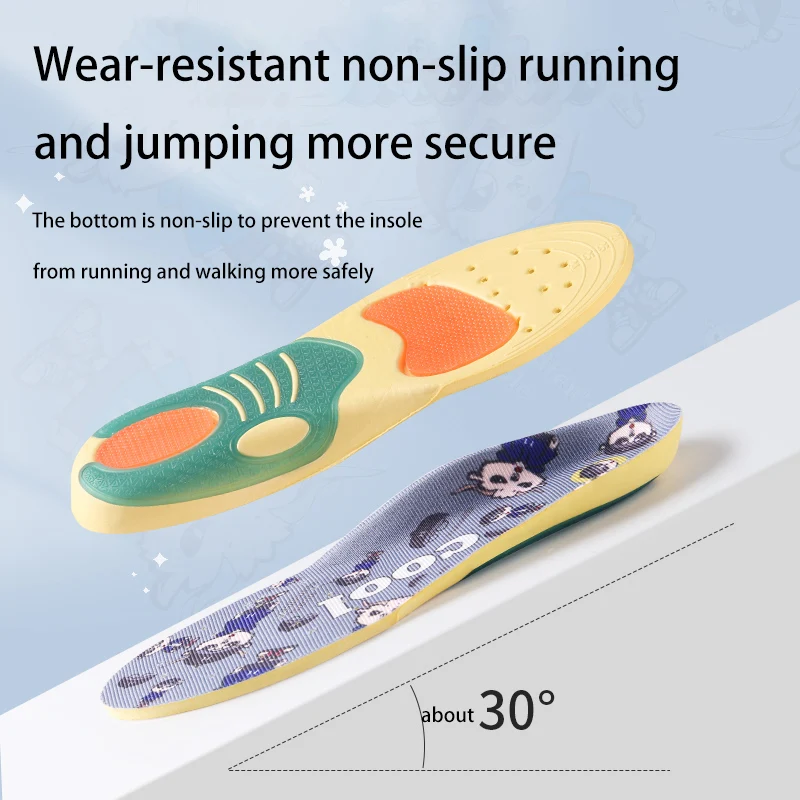 Kids Sports Insoles Arch Support Shock Absorbing Pads Kids Sports Insoles Arch Support Shock Absorbing Pads