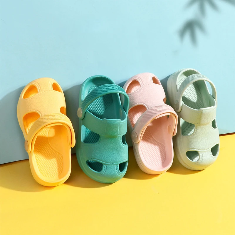2022 Latest Sandals Design Summer Lightweight Toddler Kids Beach Flat Sandals Slippers Children's Baby Kids Sandals Shoes