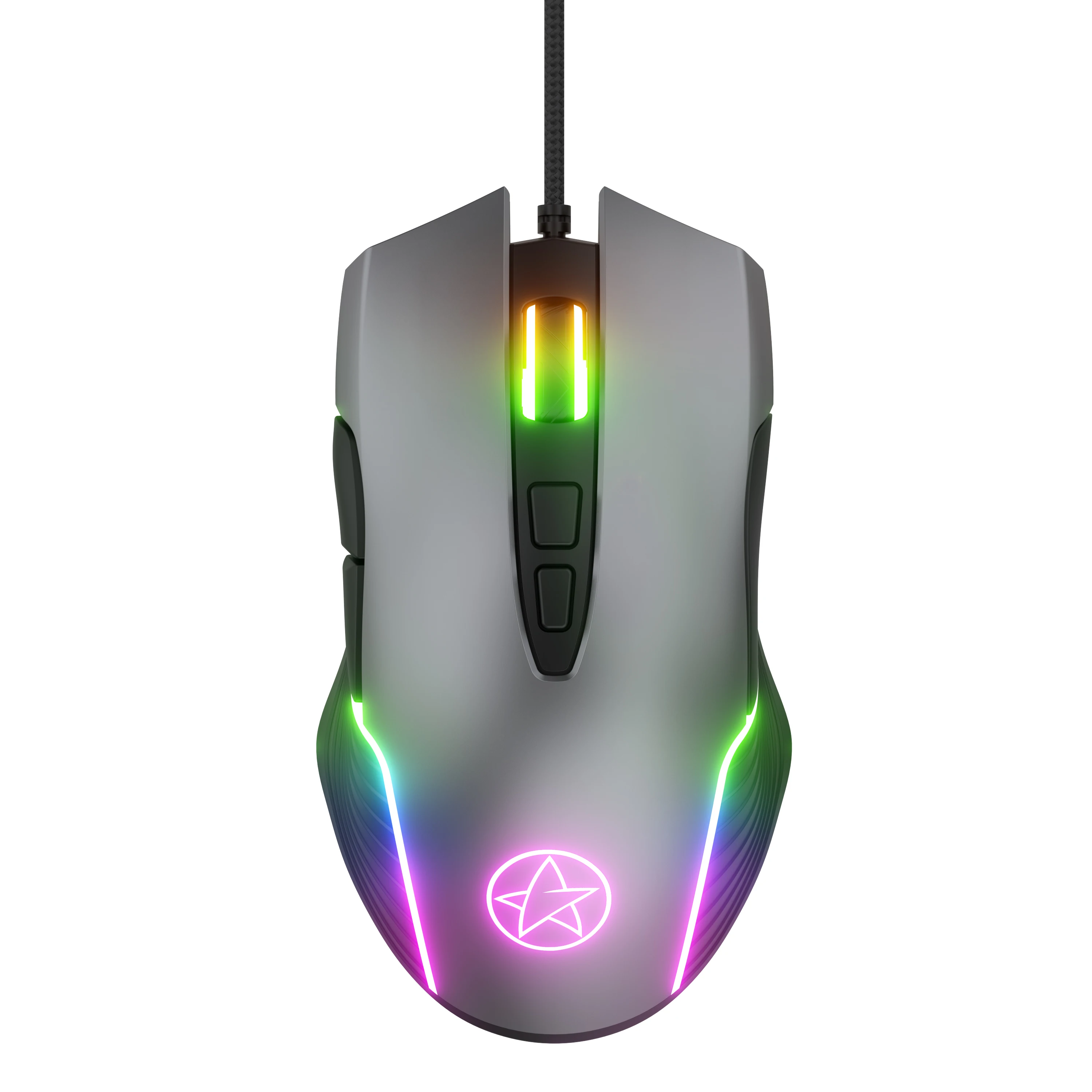 luminous wired mouse