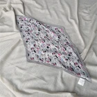Cartoon Scarf New Style Cartoon Printed Silk Scarf Recyclable Soft Autumn Warm Outside Long Scarf