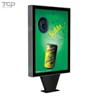 Floor Light Box Street Customized China Display Floor Stands Advertising Board Light Box