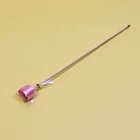 Wedding Wedding Wholesale Solid Color Satin Wedding Ribbon Wand Sticks With Little Bell
