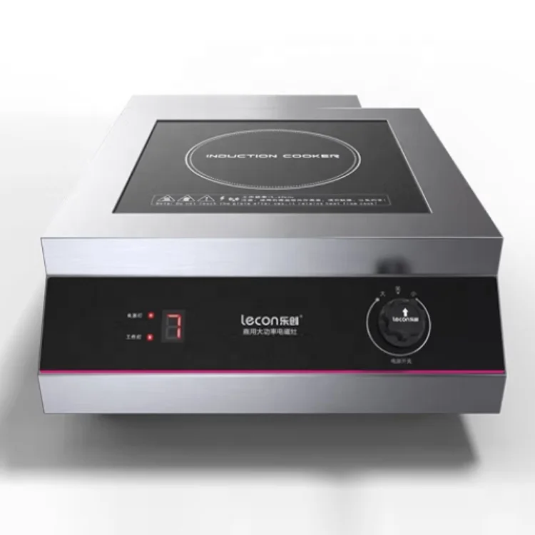 Commercial 3500w High Power Stainless Steel Induction Cooking Stove