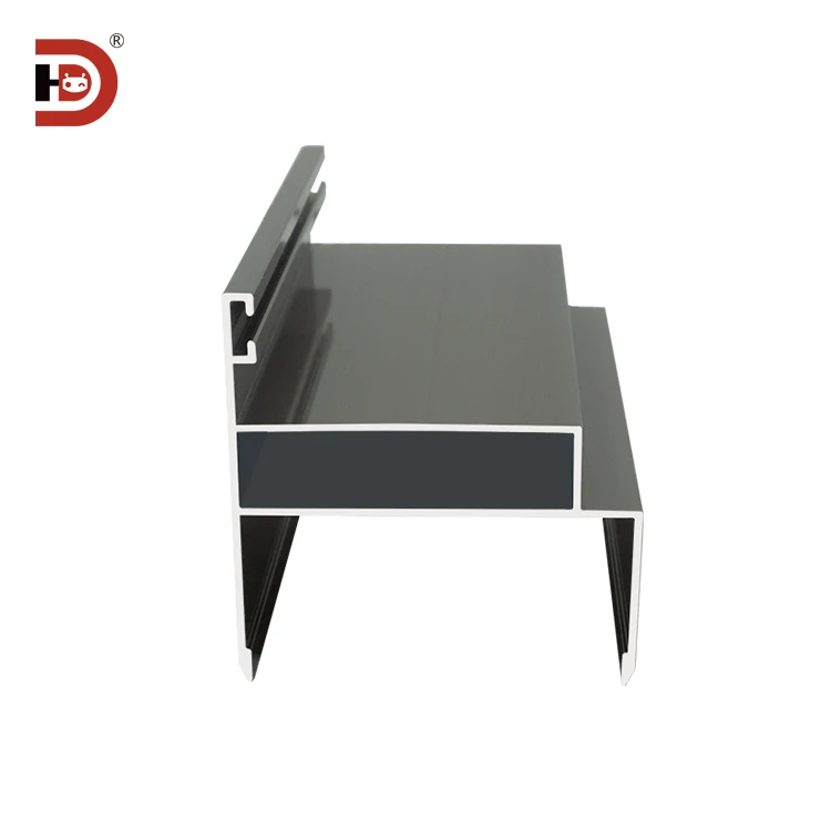 Purification Cleanroom Aluminum Alloy Accessories 50 Double Door Frame Rock Wool Purification Workshop Aluminum manufacture