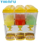 Drink Dispensers China 3 Glass Tanks Cold Drink Juice Dispenser With Good Price