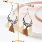 Earrings High Quality Wholesale Women's Colorful Charm Hoop Earrings Beaded Earrings
