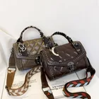 Handbags Fashion Trendy Handbags 2021 New Fashion 1 Shoulder Messenger Rhombus Handbags