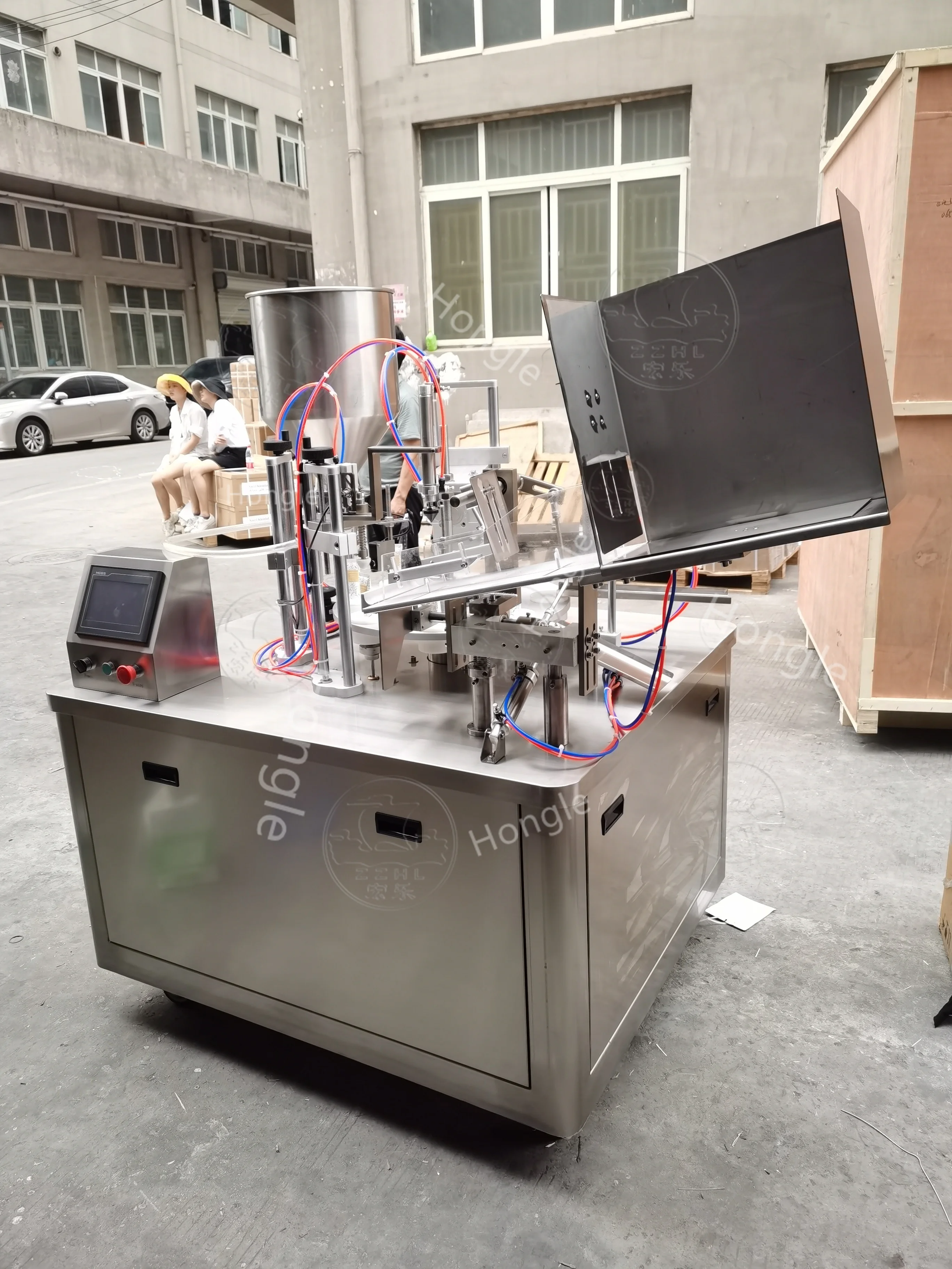 Factory Price Cosmetic Aluminium and Sealing Effervescent Tablet Plastic Laminated Tube Filling Machine supplier