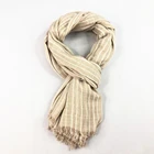 Top Scarf Directly Manufacturer Top Quality New Design Plain Hijab Long Cotton Scarf Girls Shawl